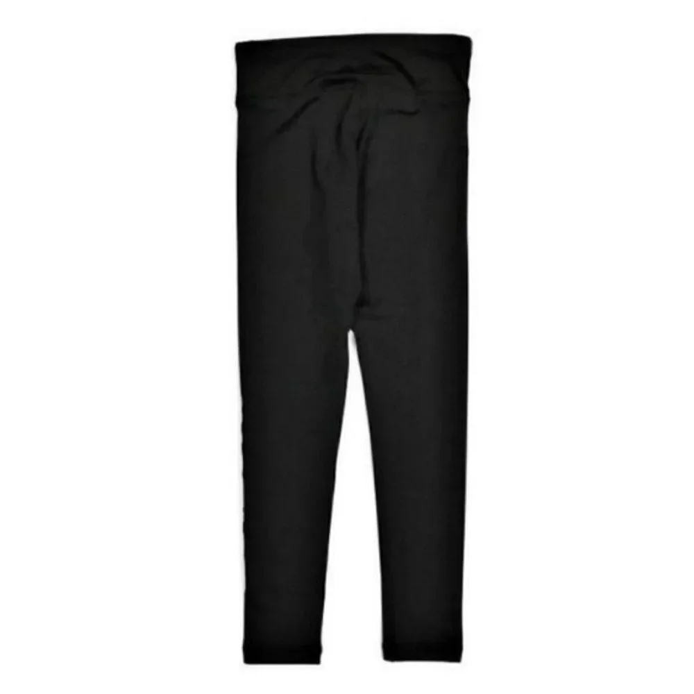 NWT JUSTICE Big Girls Glitter Logo Print Active Fit Leggings